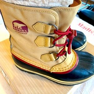 Youth Sorel YOOT PAC Waterproof Winter Boots | Size 3